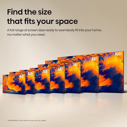 Hisense 55" E6 Cinema Series QLED 4K UHD Smart Fire TV (55E6QF, 2025 Model) - QLED, AI Light Sensor, Dolby Vision · Atmos, Voice Remote with Alexa, Motion Rate 120, HDR 10+ Adaptive, Game Mode Plus