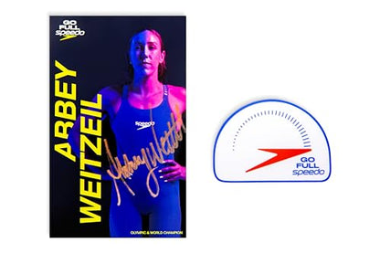 Speedo Champion Signature Swim Bundle Box with signature card from Team Athlete