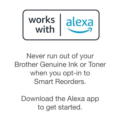 Brother MFC-J1010DW Wireless Color Inkjet All-in-One Printer, Duplex Printing, Mobile & Cloud Print, Compact Design, 1.8" Color Display, Works with Alexa