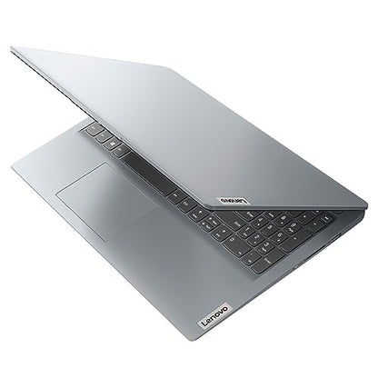 Lenovo IdeaPad 1 Student Laptop, Intel Dual Core Processor, 12GB RAM, 512GB SSD + 128GB eMMC, 15.6" FHD Display, 1 Year Office 365, Windows 11 Home, Wi-Fi 6, Webcam, Bluetooth, SD Card Reader, Grey