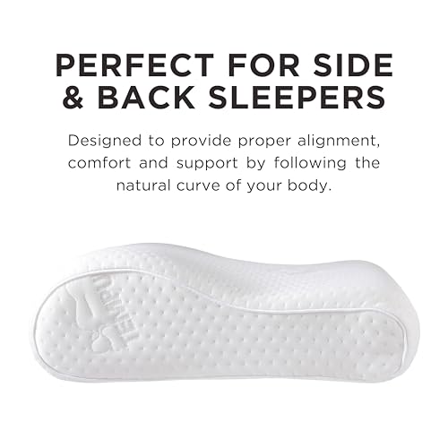 Tempur-Pedic TEMPUR Neck Pillow, Small Profile, White