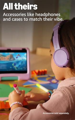 Amazon Fire HD 10 Kids tablet (newest model) ages 3-7 | Bright 10.1" HD screen with included ad-free and exclusive content, robust parental controls, 13-hr battery, 32 GB, Disney Princess