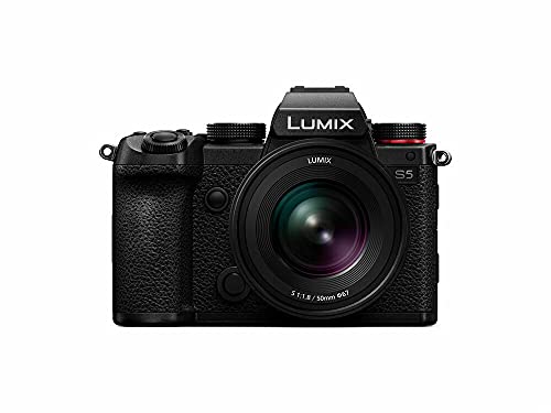 Panasonic LUMIX S Series Camera Lens, 50mm F1.8 L-Mount Interchangeable Lens for Mirrorless Full Frame Digital Cameras, S-S50 Black