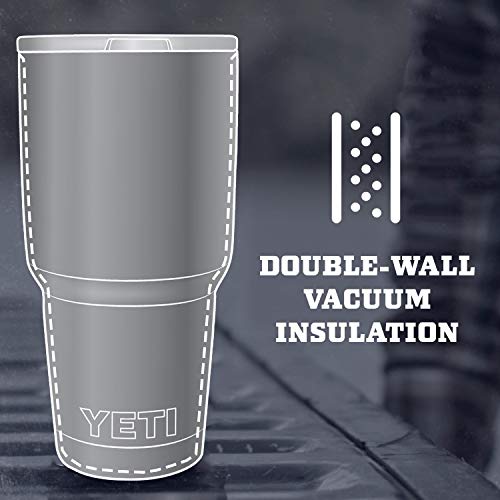 YETI Rambler 30 oz Stainless Steel Vacuum Insulated Tumbler w/MagSlider Lid, Charcoal