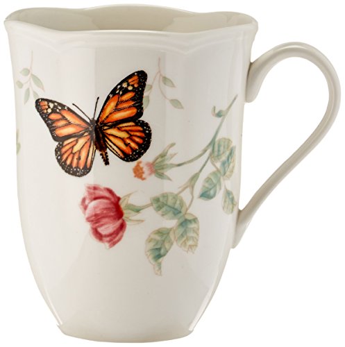 Lenox 6342794 Lenox Butterfly Meadow 18-Piece Dinnerware Set White