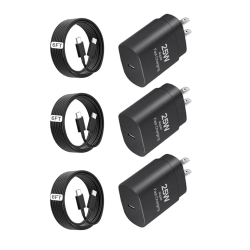 25W USB C Charger,Super Fast Charging Block,Type-C Power Adapter | The Mobile Phone Charger is Suitable for Samsung Galaxy S25/S24 S23 S22 S21 Ultra/S20/S20 Ultra/Note 20 Ultra,Android