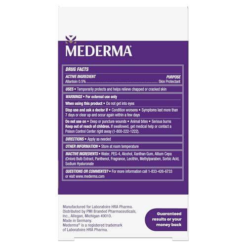 Mederma Advanced Scar Gel - Treats Old & New Scars, Reduces Appearance of Scars from Acne, Surgery, Burns, Injury & Stretch Marks, 0.70 Oz (20g)