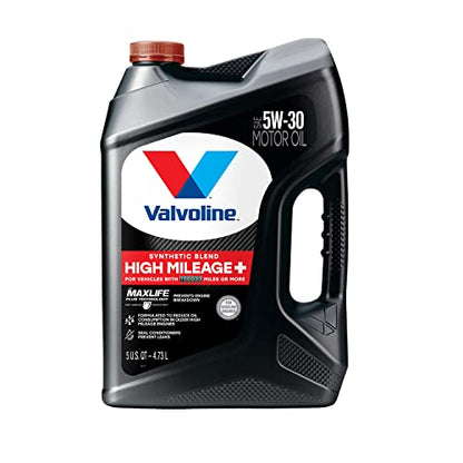 Valvoline High Mileage 150K with Maxlife Plus Technology Motor Oil SAE 5W-30 5 QT