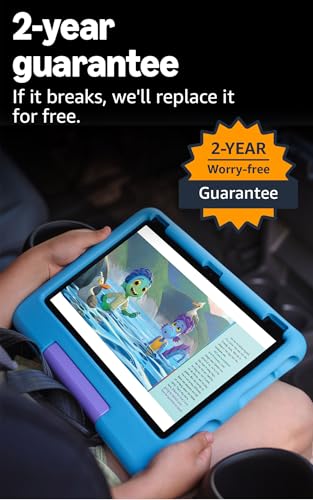 Amazon Fire HD 10 Kids tablet (newest model) ages 3-7 | Bright 10.1" HD screen with included ad-free and exclusive content, robust parental controls, 13-hr battery, 32 GB, Disney Princess