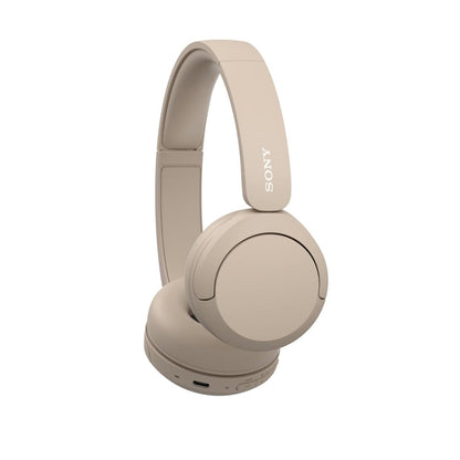 Sony WH-CH520 Wireless Headphones Bluetooth On-Ear Headset with Microphone, Cappuccino