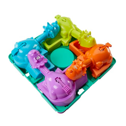 Hasbro Gaming Hungry Hungry Hippos Dino Edition Board Game, Pre-School Game for Ages 4 and Up; for 2 to 4 Players (Amazon Exclusive)