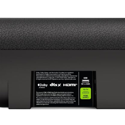 VIZIO 5.1.2 Elevate SE Soundbar, Wireless Subwoofer, Surround Sound w/Dolby Atmos & DTS:X, Bluetooth Speaker, QuickFit™ Compatible – SL512X-08 (New, 2024 Model)