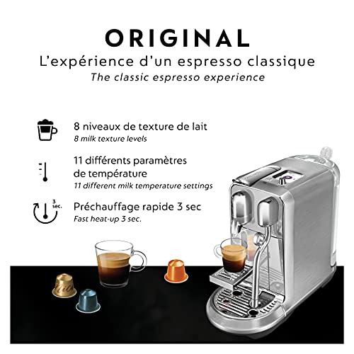 Breville Nespresso Creatista Plus BNE800BSS, Brushed Stainless Steel