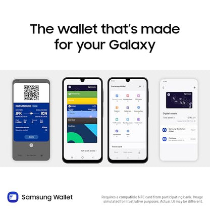Samsung Galaxy A17 5G Smart Phone, 128GB, Large AMOLED, High-Res Camera, Durable Design, Super Fast Charging, Expandable Storage, Circle to Search, 2025, US 1 Yr Manufacturer Warranty, Black