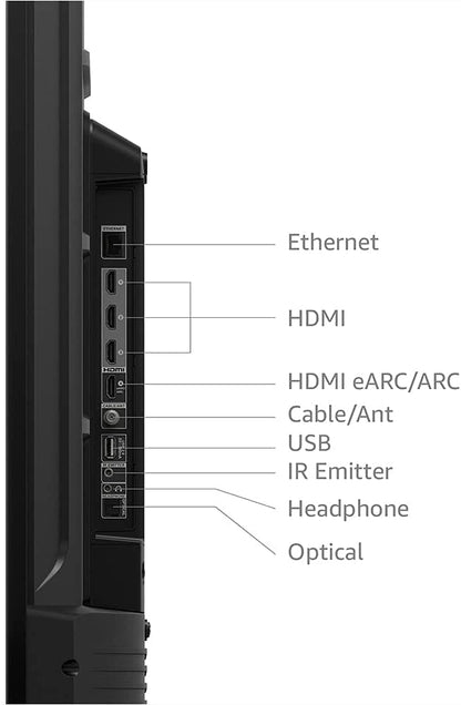 Amazon Fire TV 55" 4-Series, 4K UHD smart TV with 4-Year Protection Plan