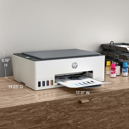 HP Smart Tank 5101 Wireless All-in-One Ink Tank Printer with 2 years of ink included,Print, scan, copy, Best-for-home, Refillable ink tank (1F3Y0A)