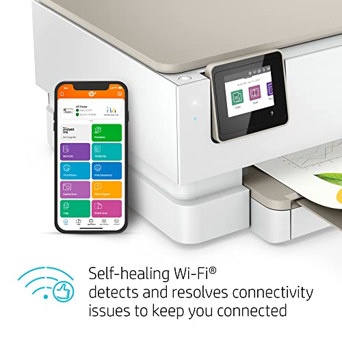 HP ENVY Inspire 7255e Wireless Color Thermal Inkjet Printer, Print, scan, copy, Easy setup,Mobile printing, Best-for-home, 3 month Instant Ink trial included