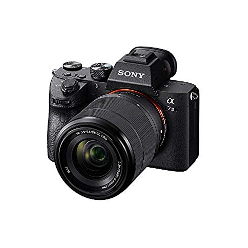 Sony a7 III (ILCEM3K/B) Full-frame Mirrorless Interchangeable-Lens Camera with 28-70mm Lens with 3-Inch LCD, Black