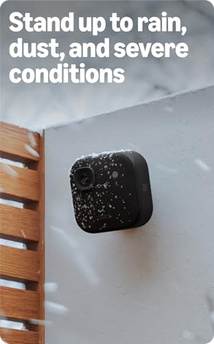 Blink Battery Doorbell 2K+ (newest model) and Outdoor 2K+ (newest model) — Wireless smart security, 2K video, enhanced audio. Sync Module Core included - 5 Cameras + Battery Doorbell 2K+ (Black)
