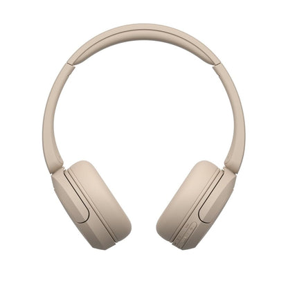 Sony WH-CH520 Wireless Headphones Bluetooth On-Ear Headset with Microphone, Cappuccino