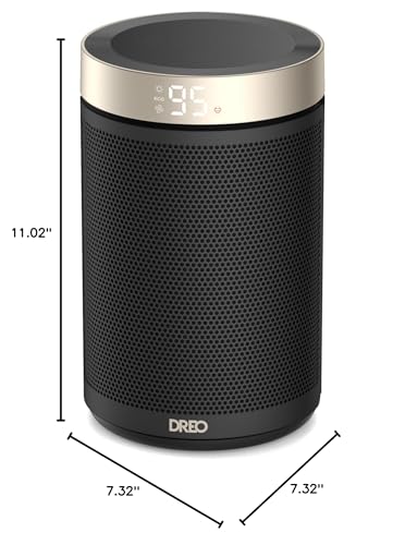 DREO Space Heater, Portable Electric Heaters for Indoor Use with Thermostat