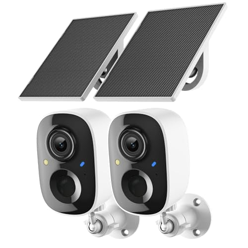 Fazoxo 2K Security Camera Wireless Outdoor, WiFi Cameras for Home Security