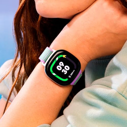 Fitbit Google Ace LTE - Kids Smartwatch with Call, Message, GPS, and Activity-Based Games, Ace Pass Data Plan Required - Spicy - Moovin