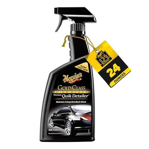 Meguiar's Gold Class High Gloss Premium Quik Detailer, 24 Oz Spray Bottle