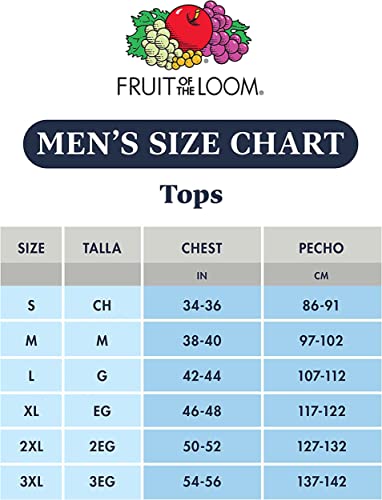 Fruit of the Loom mens Premium Tag-free Cotton Undershirts (Regular and Big & Tall) Undershirt, Regular - Crew 4 Pack White, X-Large US