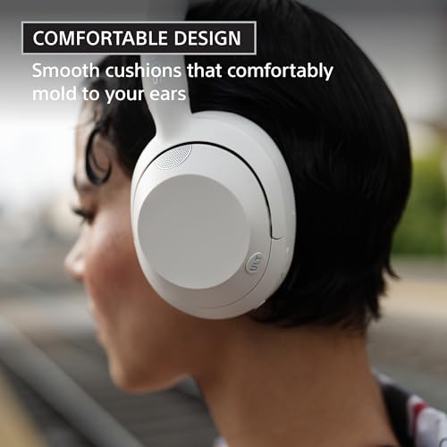 Sony ULT WEAR Over-Ear Noise Canceling Bluetooth Headphones with Alexa Built-in, Comfortable Design, 30-Hour Battery, Massive Bass, & Signature Noise Canceling Found in 1000X Series, Black