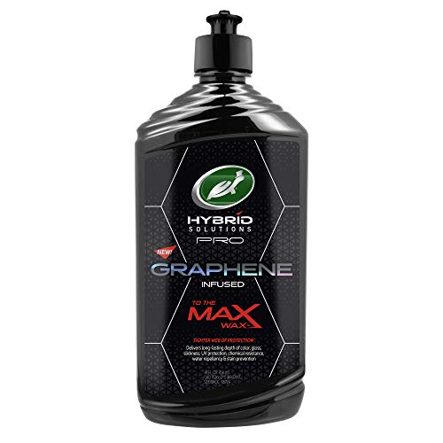 Turtle Wax 53479 Hybrid Solutions Pro to The Max Wax, Graphene Liquid Wax, 14 oz.