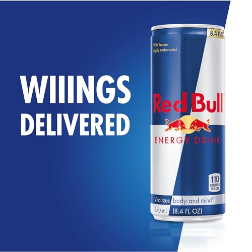 Red Bull Energy Drink, 8.4 Fl Oz, 24 Cans