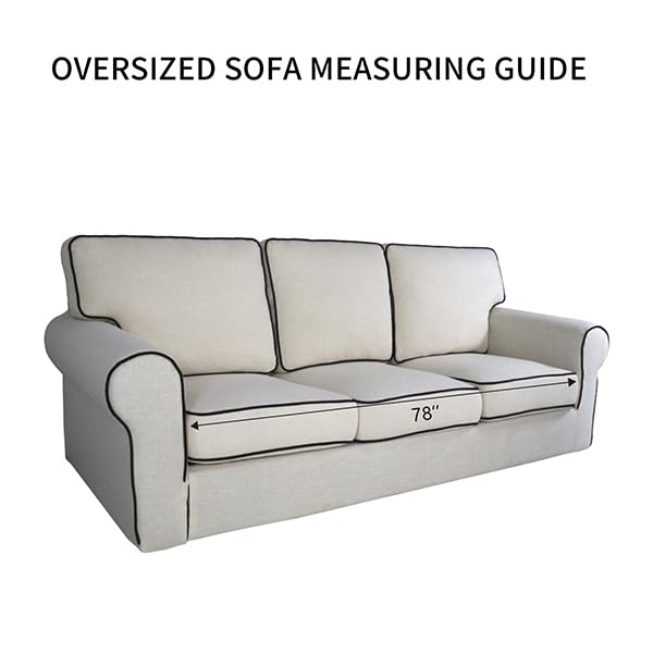 PureFit Reversible Quilted Sofa Cover, Water Resistant Slipcover Furniture Protector, Washable Couch Cover with Non Slip and Elastic Straps for Kids, Pets (Oversized Sofa, Green/Red)