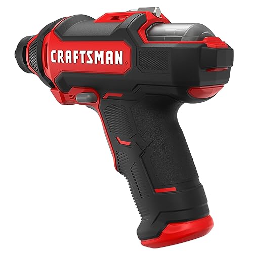 CRAFTSMAN 4V Cordless Screwdriver with Charger and Screwdriving Bits Included (CMHT6650C)