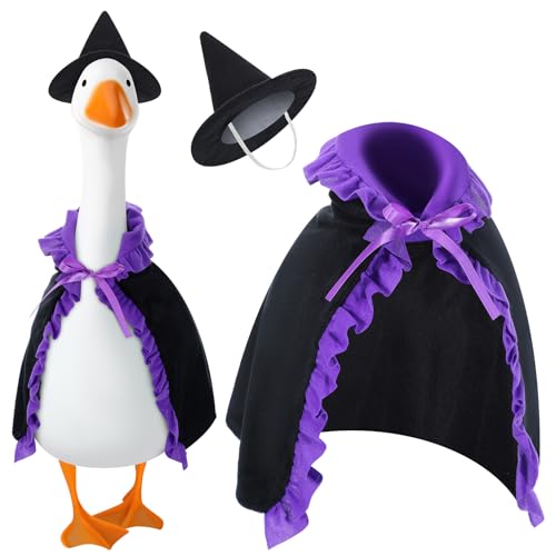 Cosblank Witch Goose Outfit Halloween Costume for Outdoor Lawn Porch Decor