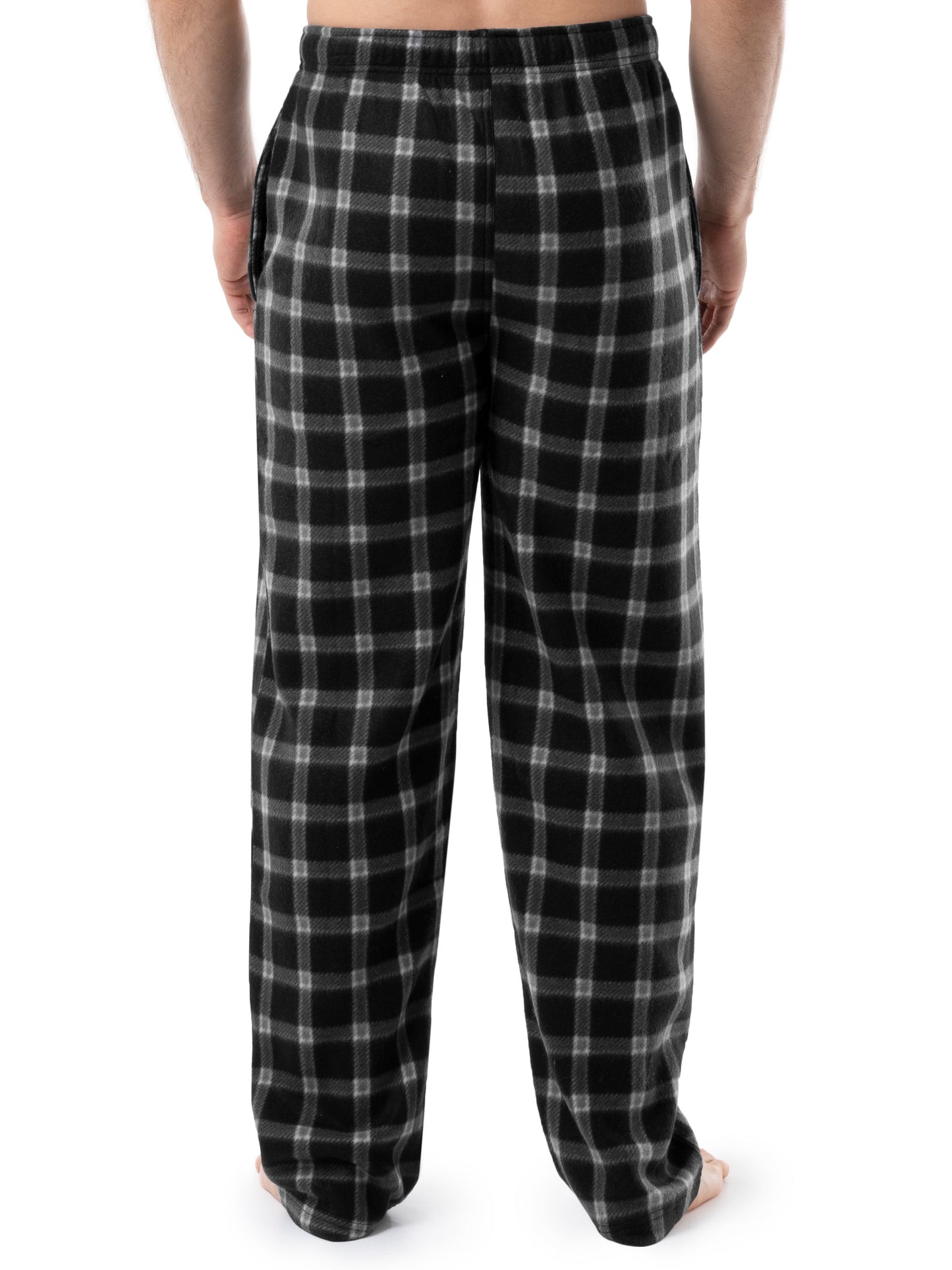 Fruit of the Loom Men's Plaid Fleece Pajama Pant 2-Pack, Sizes S-5XL