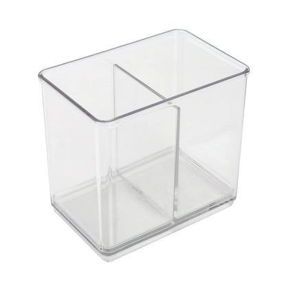 The Home Edit 4-Piece Office Desktop Edit Clear Plastic Storage System