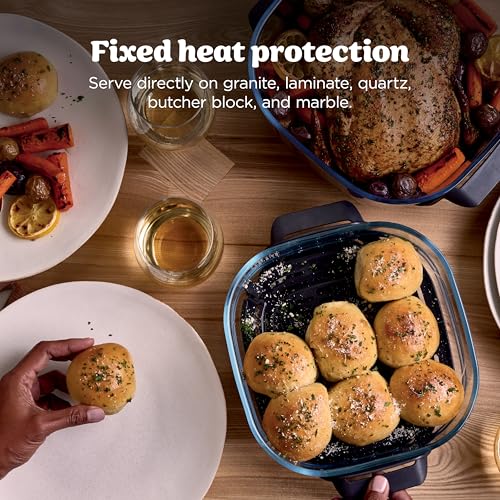 Ninja Crispi Pro 6-in-1 Glass Air Fryer | 450°F, Nontoxic, 6qt & 2.5qt Containers & Lids | Microwave, Freezer, Dishwasher Safe | Max Crisp, Air Fry, Bake, Roast, Recrisp, Dehydrate |Cyberspace AS101CY