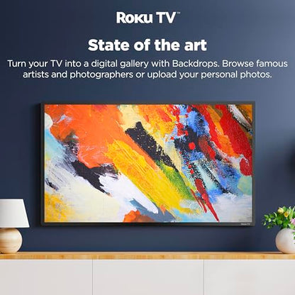 Hisense 32-Inch Class A4 Series HD 720p Smart Roku TV with Alexa Compatibility (32A4HNR) - Dolby Audio, Slim Bezel Design, Google Assistant