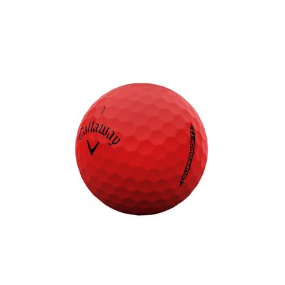 Callaway Golf Supersoft Golf Balls (2025, Red)