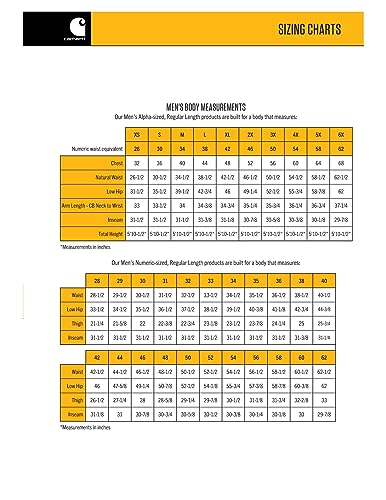 Carhartt Men's Relaxed Straight Rigby Double-Front Dungaree, Moss, W34 x L34