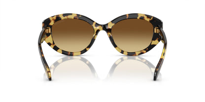 Swarovski SK6005 Sunglasses, Medium Havana/Brown Gradient, 53 mm