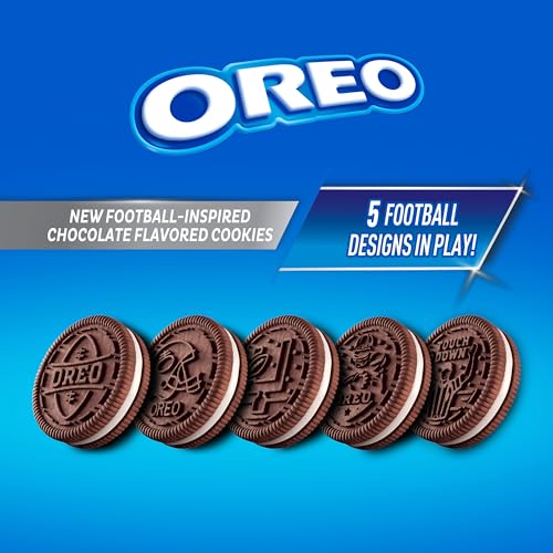 OREO Game Day Chocolate Sandwich Cookies, Limited Edition, 10.68 oz