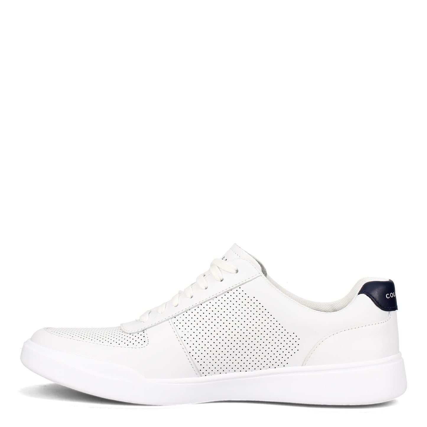 Cole Haan Men's Grand Crosscourt Modern Perforated Sneaker, Optic White/Peacoat, 9.5 Wide
