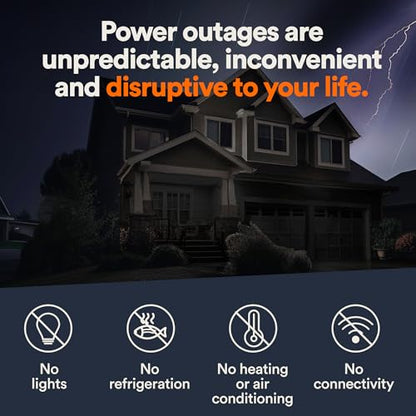 Generac 7210 24kW Air Cooled Guardian Series Home Standby Generator with 200-Amp Transfer Switch - Comprehensive Protection - Smart Controls - Versatile Power - Wi-Fi Connectivity - Bisque