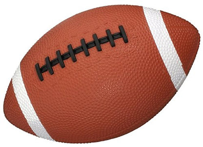 AppleRound 6.5-Inch Toy Footballs for Toddlers and Kids - Pack of 4 Balls with Pump