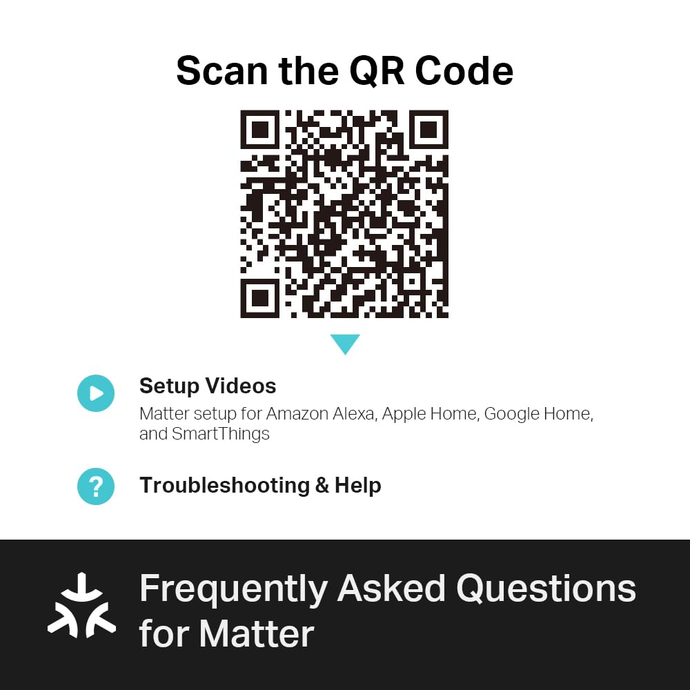 Kasa Matter Smart Plug w/ Energy Monitoring, Compact Design, 15A/1800W Max, Super Easy Setup, Works with Apple Home, Alexa & Google Home, UL Certified, 2.4G Wi-Fi Only, White, KP125M (4-Pack)