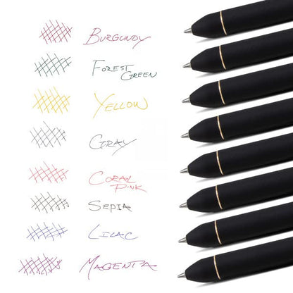EnerGel Kuro Liquid Gel Pen, (0.7mm) Medium line, Assorted Ink, 24-pk