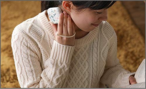 Orastone Hand Warmer Rechargeable Portable Electric Hand Warmer, Fast Warming Up, Double-Sided Warming, Reusable (Flower)