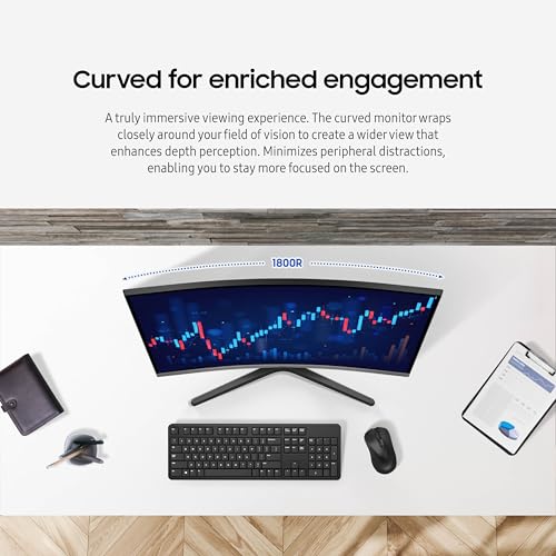 Samsung 32" S3 (S39GD) Series FHD 100Hz Curved Monitor